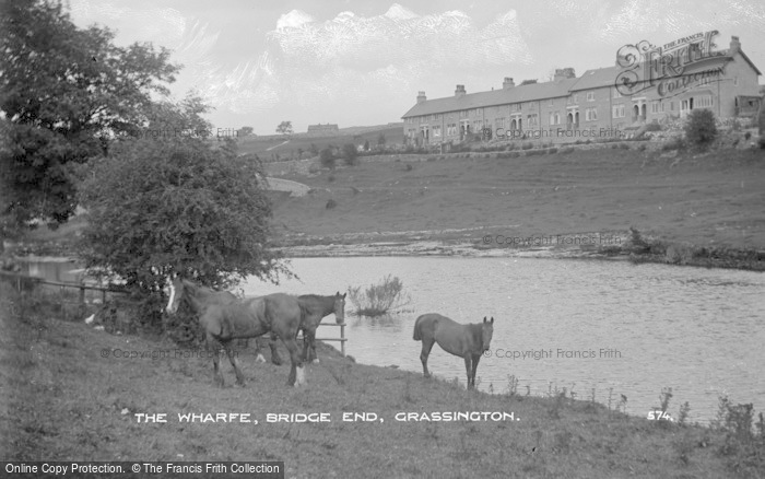 Photo of Grassington, The Wharfe, Bridge End c.1910