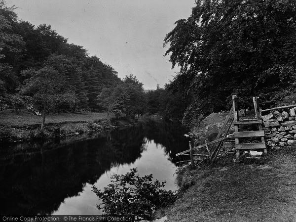 Photo of Grassington, View On The River 1926