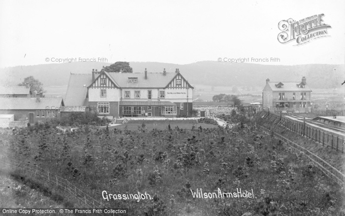 Photo of Grassington, Wilson Arms Hotel c.1910