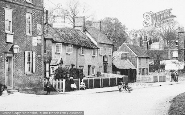 Photo of Graveley, The Wagon And Horses c.1900