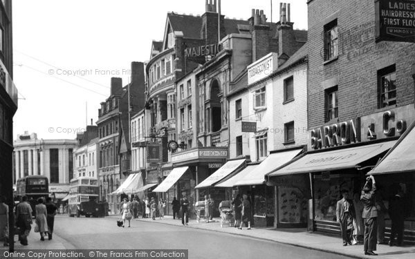 Photo of Gravesend, King Street c.1955