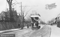 Pelham Road, A Tram c.1900, Gravesend