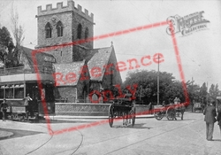 St James Church c.1900, Gravesend