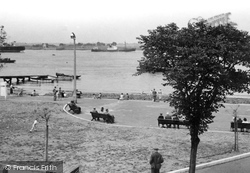 The Promenade From The Recreation Ground c.1955, Gravesend