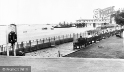 The River Thames From St Andrew's Gardens c.1955, Gravesend