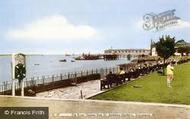 The River Thames From St Andrew's Gardens c.1955, Gravesend