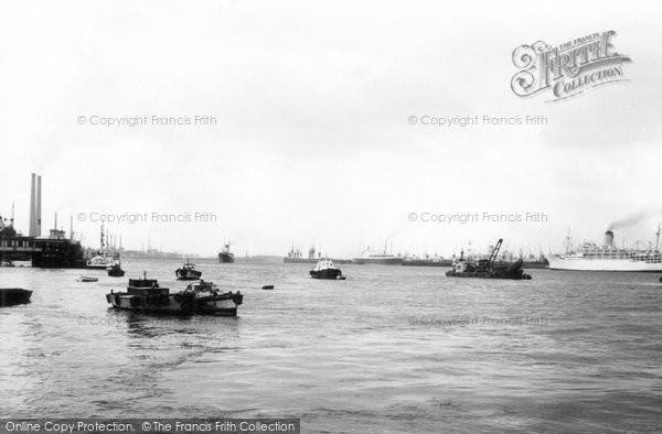 Photo of Gravesend, The Thames From Pilot Station c.1965