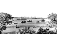 The Thames From The Fort Gardens c.1955, Gravesend
