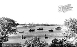 The Thames From The Fort Gardens c.1955, Gravesend