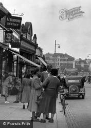 Conversation In The High Street c.1955, Grays