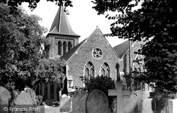 St Peter And St Paul's Parish Church c.1955, Grays