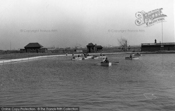 Photo of Grays, The Children's Boating Pool c.1955