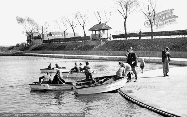 Photo of Grays, the Children's Boating Pool c1955