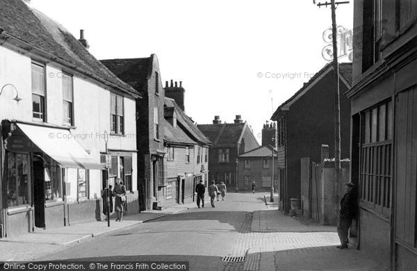 Photo of Grays, The Old High Street 1955