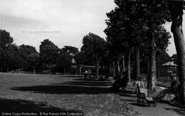 Photo of Grays, The Park c.1955