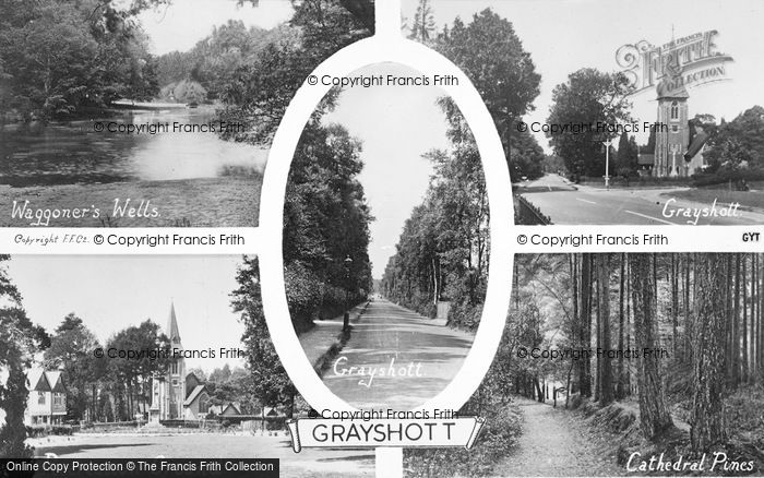 Photo of Grayshott, Composite c.1955
