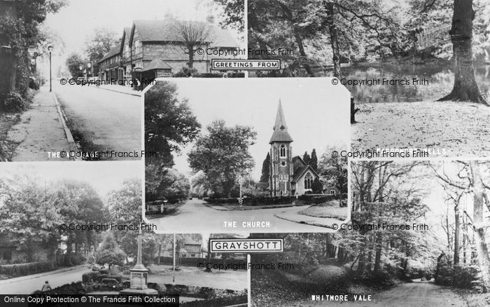 Photo of Grayshott, Composite c.1960