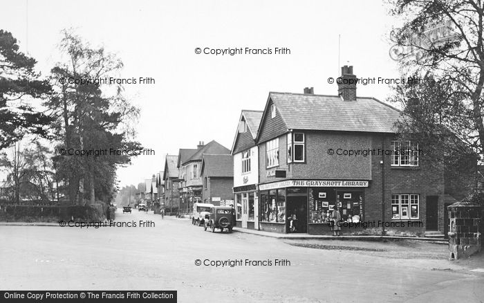 Photo of Grayshott, Crossway Road, The Pathway To Waggoners Wells 1930