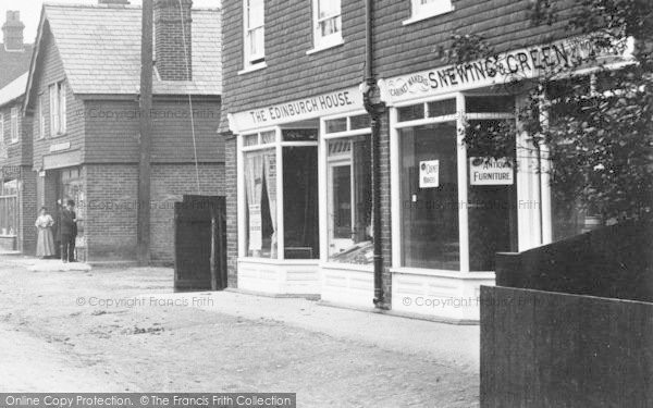 Photo of Grayshott, Crossways Road, Shops 1907