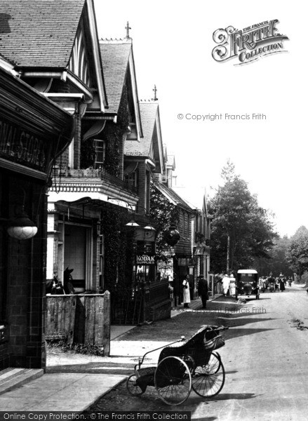 Photo of Grayshott, Invalid Carriage, Headley Road 1917