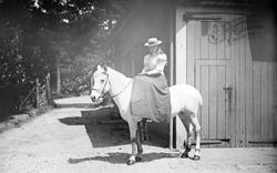 Miss Grace Leuchars c.1900, Grayshott
