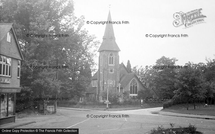 Photo of Grayshott, St Luke's Church c.1950