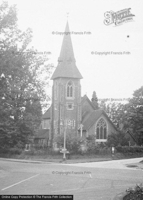 Photo of Grayshott, St Luke's Church c.1950