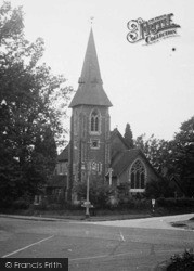 St Luke's Church c.1950, Grayshott