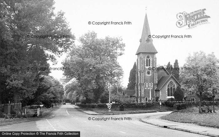 Photo of Grayshott, St Luke's Church c.1960