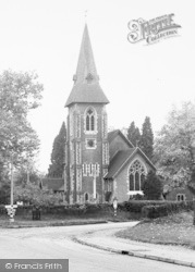 St Luke's Church c.1960, Grayshott