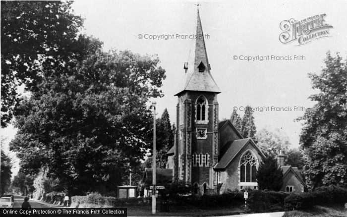 Photo of Grayshott, St Luke's Church c.1960