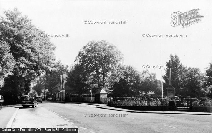 Photo of Grayshott, The Memorial c.1960