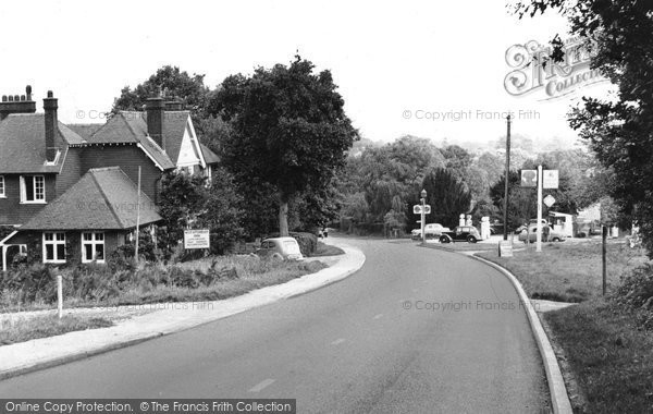 Photo of Grayswood, The Whaetsheaf And Grayswood Road c.1955