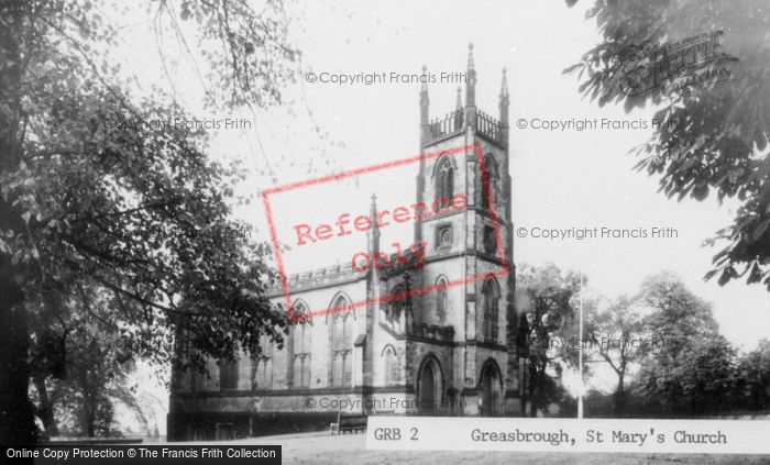 Photo of Greasbrough, St Mary's Church c.1965