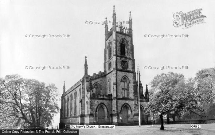 Photo of Greasbrough, St Mary's Church c.1965