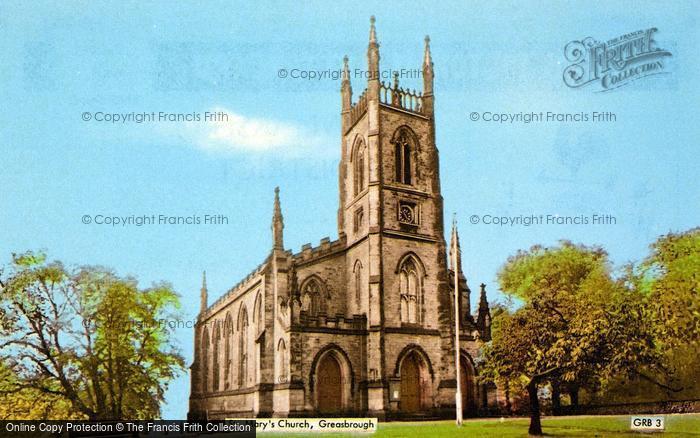 Photo of Greasbrough, St Mary's Church c.1965