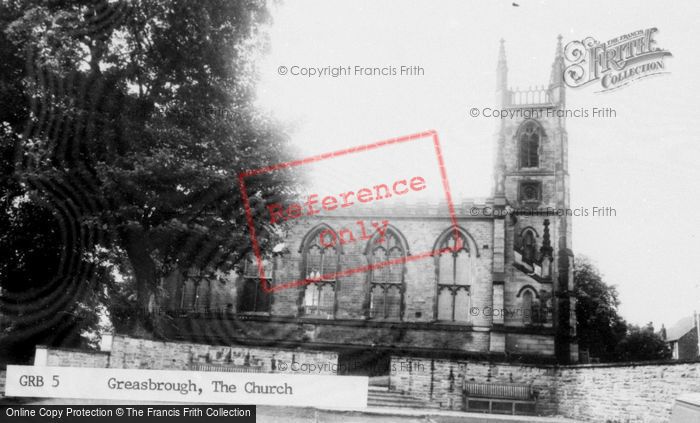 Photo of Greasbrough, The Church c.1965
