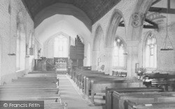 Church Interior c.1965, Great Abington