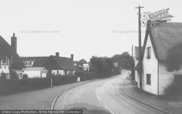 Photo of Great Abington, High Street c.1965