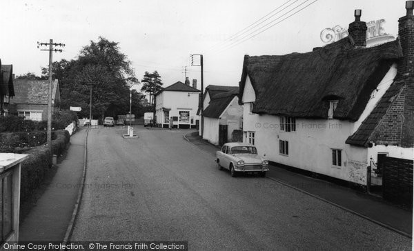 Photo of Great Abington, High Street c.1970