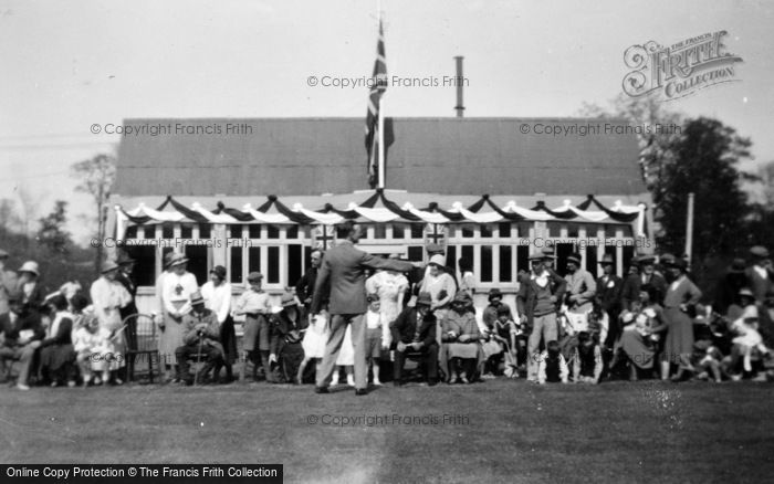 Photo of Great Amwell, Jubilee Decorations At Amwell Sports Club 1935