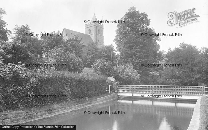 Photo of Great Amwell, St John's Church 1929