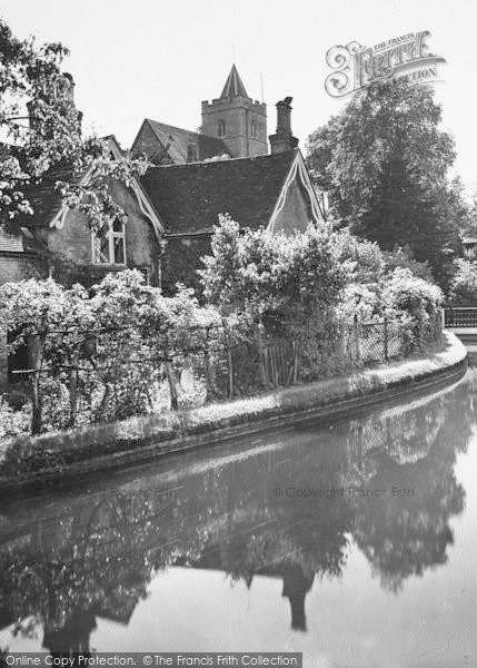 Photo of Great Amwell, St John's Church And Canal 1929