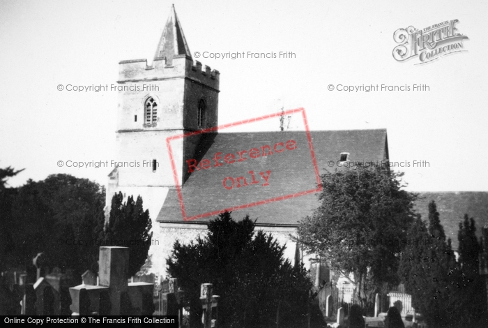 Photo of Great Amwell, St John's Church c.1950