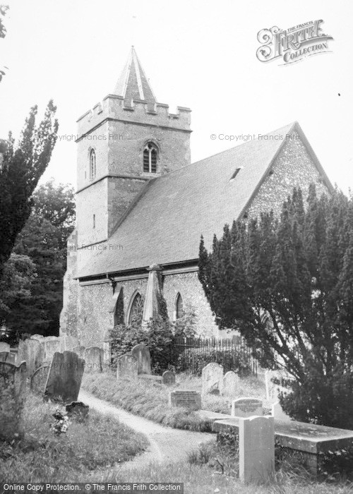 Photo of Great Amwell, The Church Of St John The Baptist c.1955