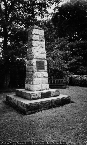 Photo of Great Ayton, Captain Cook's Obelisk c.1955