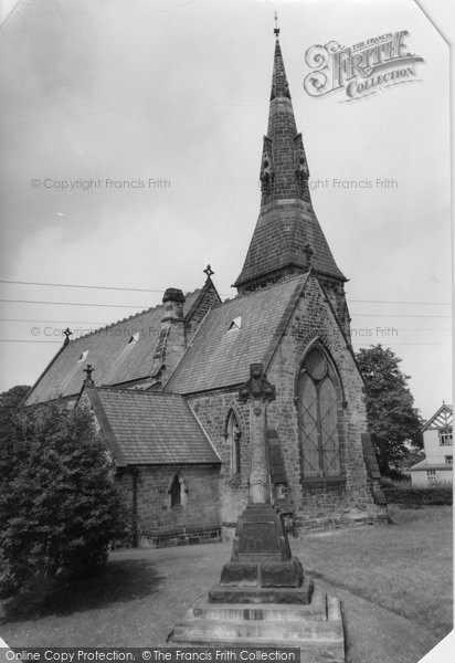Photo of Great Ayton, Christ Church c.1955