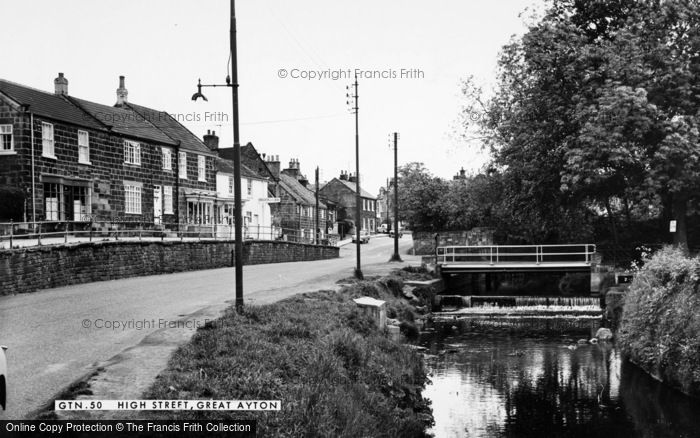 Photo of Great Ayton, High Street c.1965