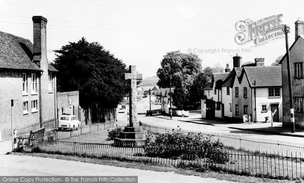 Photo of Great Bardfield, Brook Street And Memorial c.1965