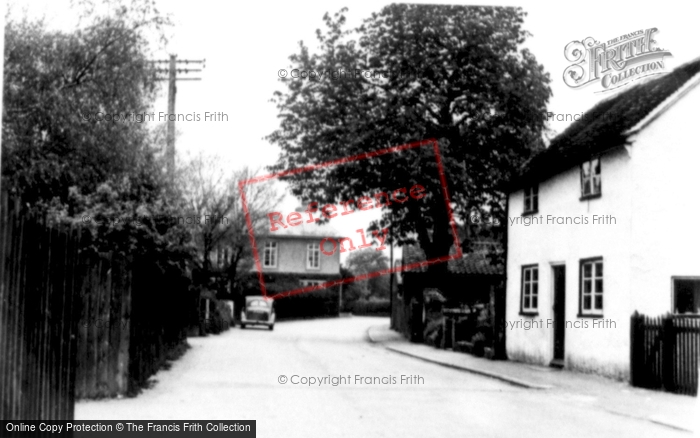 Photo of Great Barford, The Village c.1955